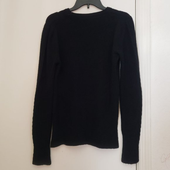 JON & ANNA CONTEMPORARY BLACK SWEATER WOMEN. - Picture 2 of 9